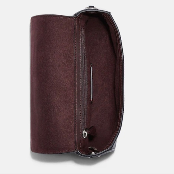 COACH Gemma Crossbody In Colorblock With Apple Buckle Forest Midnight Navy color - Picture 11 of 16